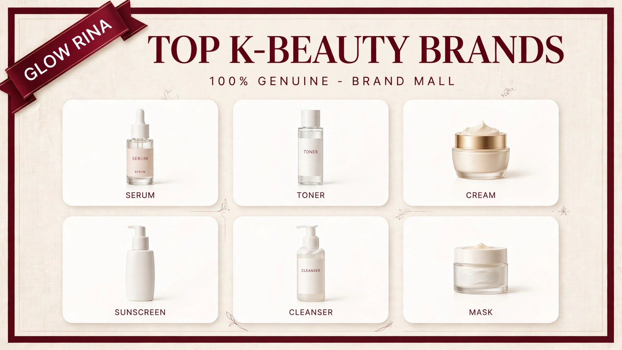 Glow Rina Top K-Beauty Brands