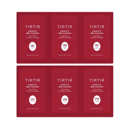 TIRTIR Mask Fit Red Cushion 6 Shade Trial Kit