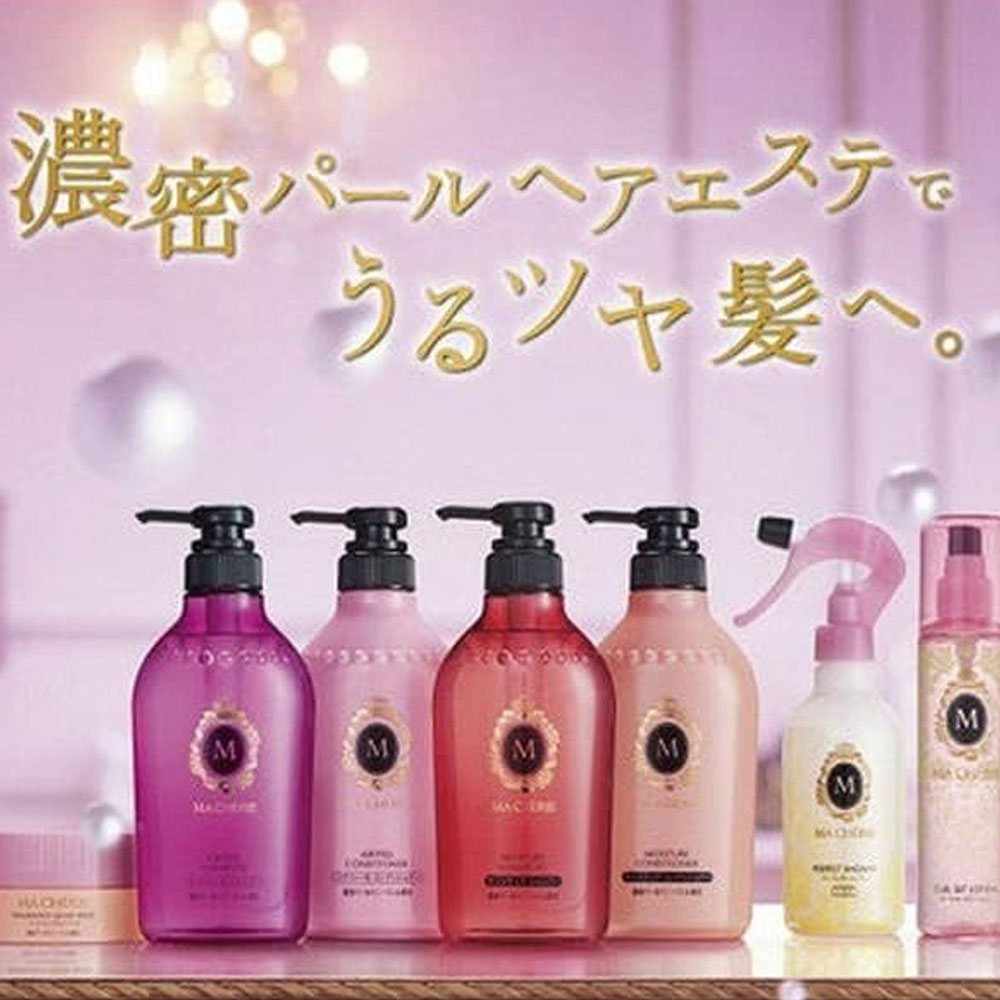 MA CHERIE Moisture Shampoo Smoke Masking Fragrance (Reduce Smoke Odour + For Smooth & Glossy Hair) 450ml