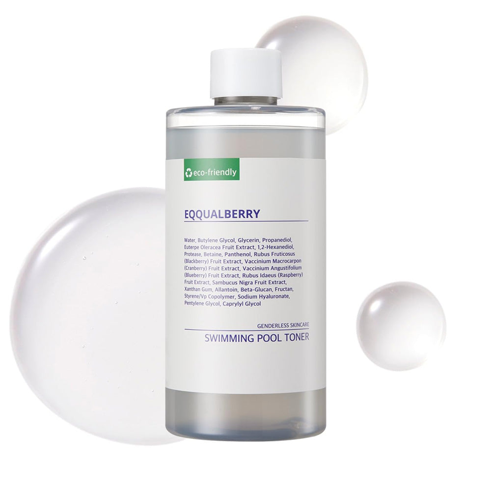 EQQUALBERRY Swimming Pool Daily Facial Toner 300ml