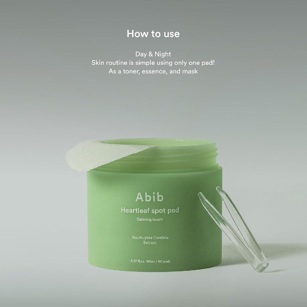 Abib Heartleaf Spot Pad Calming Touch - 80 Pads