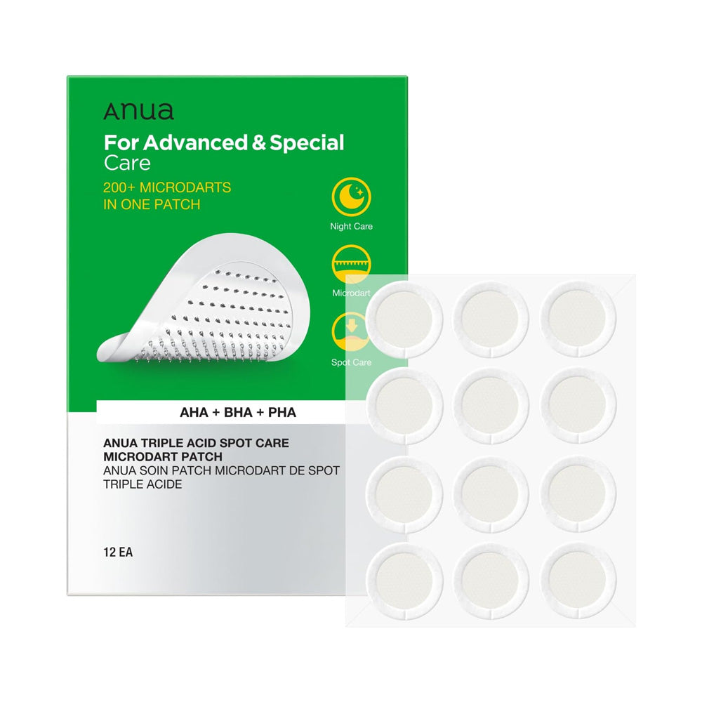 Anua Triple Acid Spot Care Microdart Patch - 12 Patches