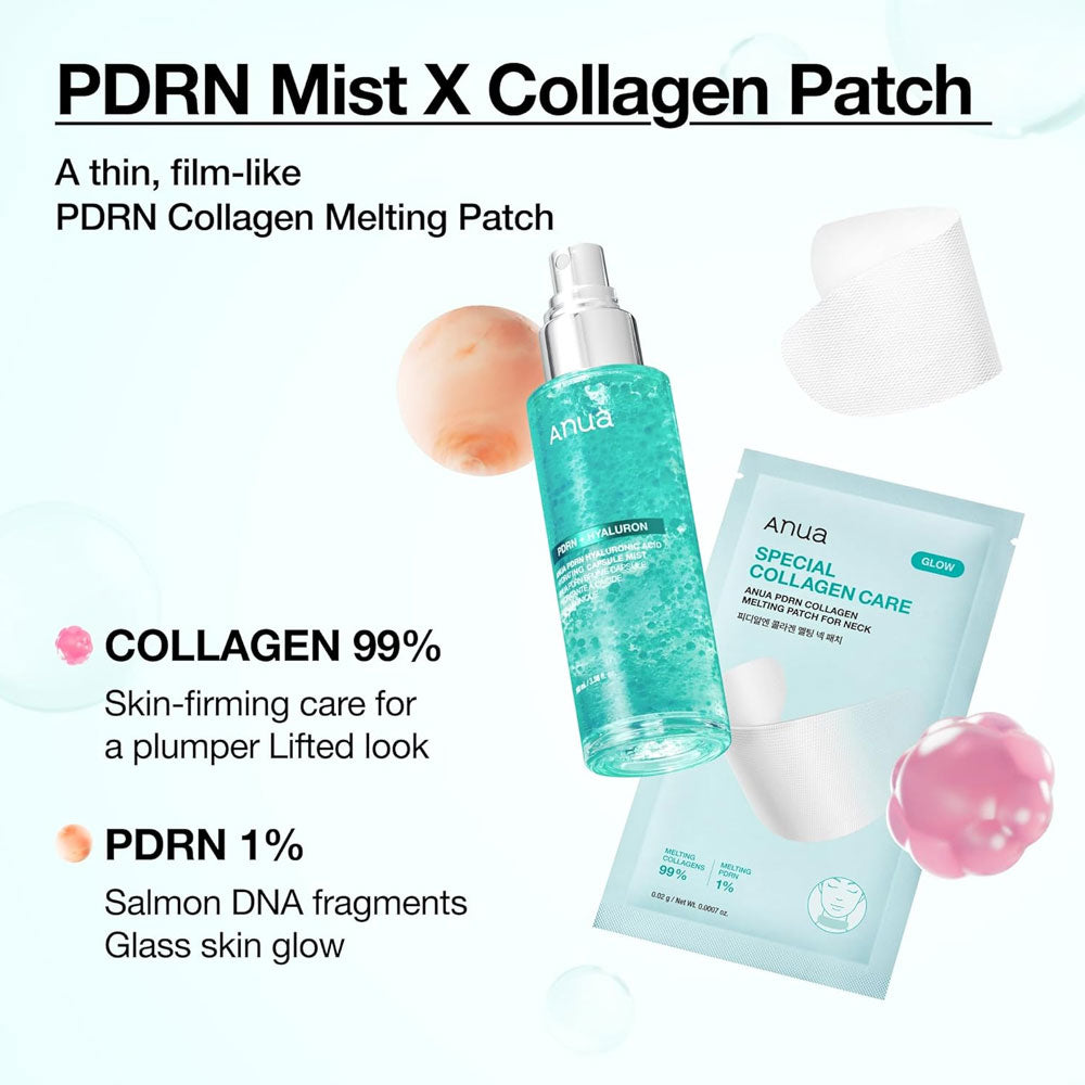 Anua PDRN Collagen Melting Patch For Neck 4 patches
