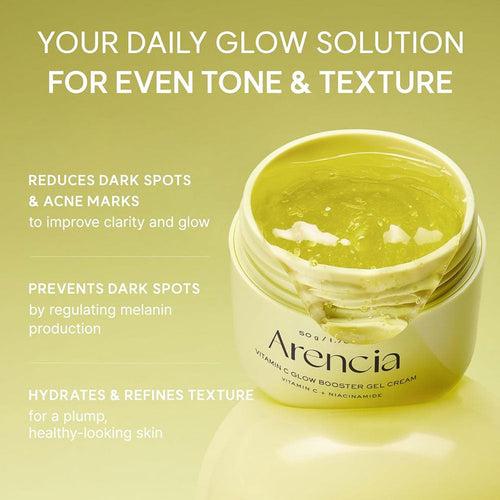 Arencia Vitamin C Glow Booster Gel Cream 50g