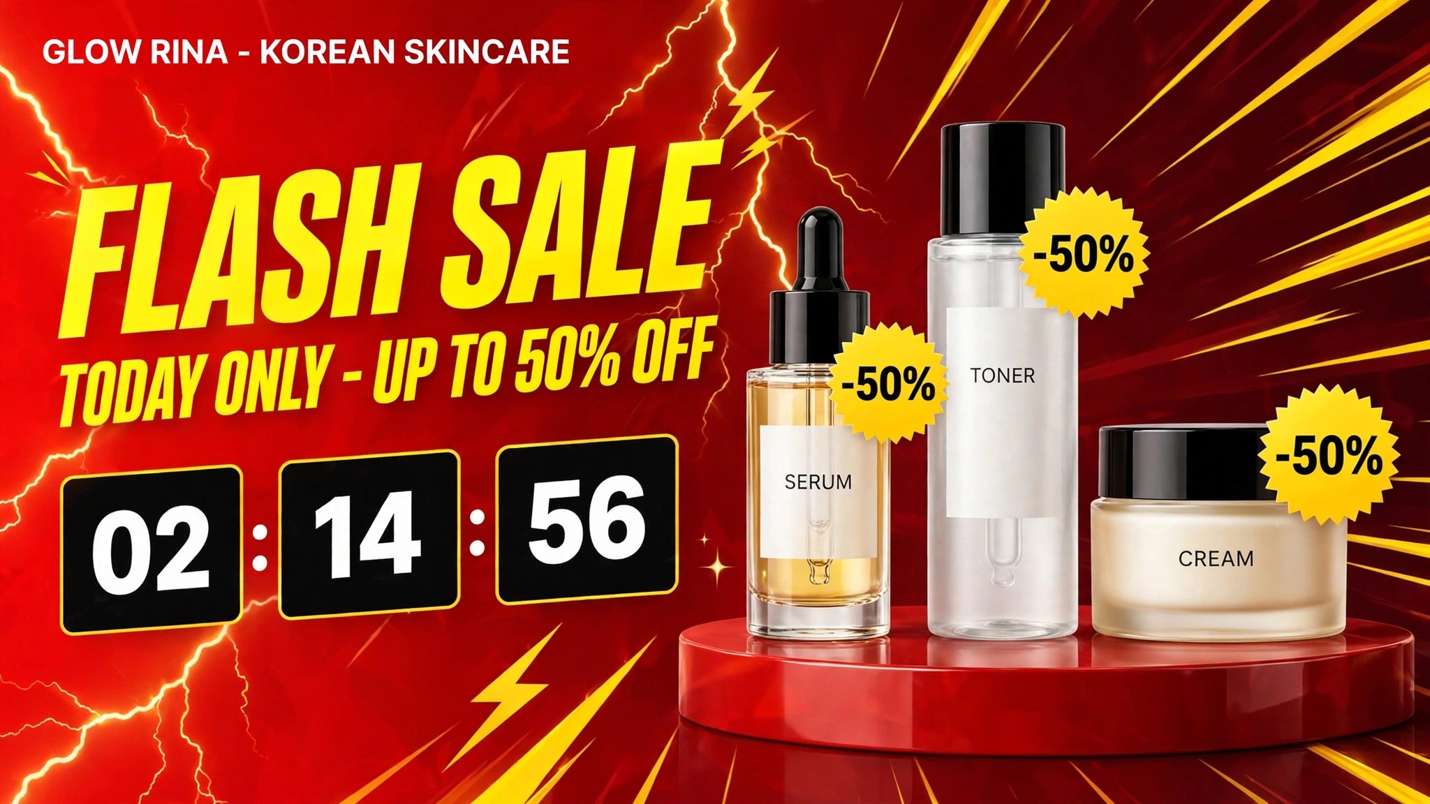 Glow Rina Flash Sale