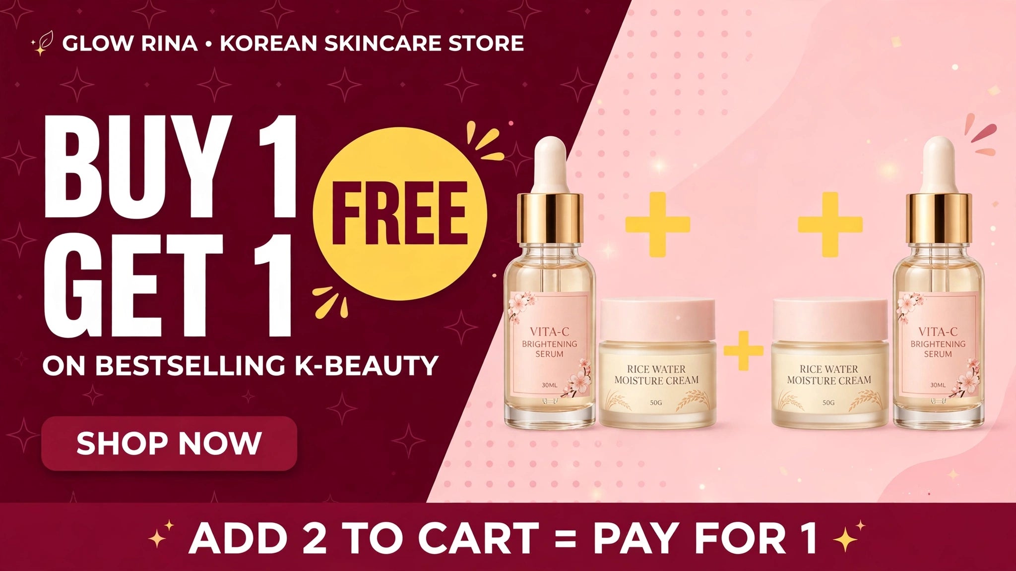 Glow Rina Buy 1 Get 1 Free