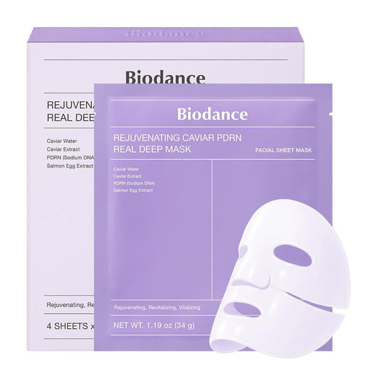 Biodance Rejuvinating Caviar PDRN Real Deep Mask (Single Sheet)