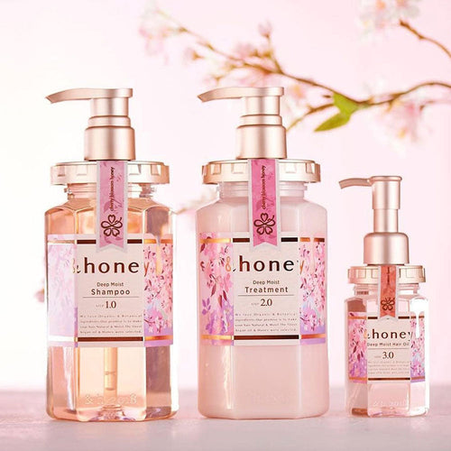 &honey Deep Moist Cherry Blossom Honey Shampoo 440ml