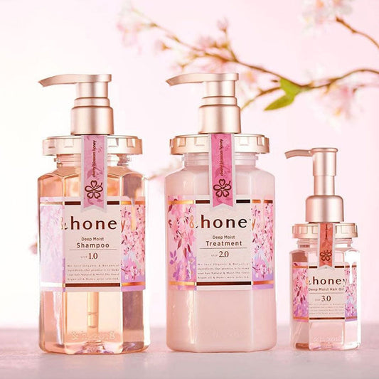 &honey Deep Moist Cherry Blossom Honey Shampoo 440ml