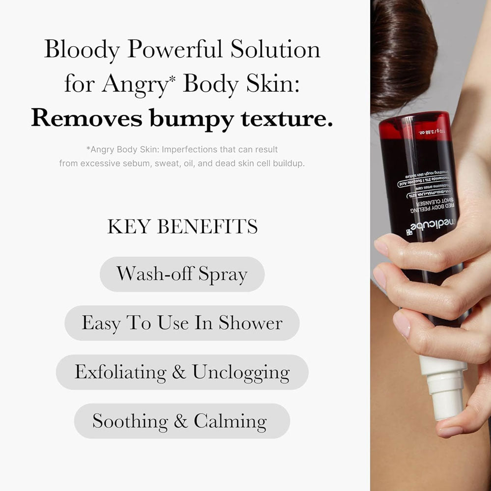 Medicube Red Acne Body Peeling Shot 110g