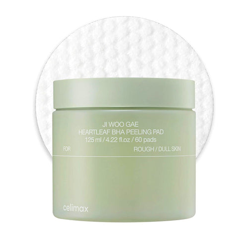 celimax JIWOOGAE Heartleaf BHA Peeling Pad - 60 Pads