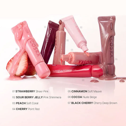 Cosrx 5 Peptide Collagen Lip Fill Tinted Treatment - 4 Colors