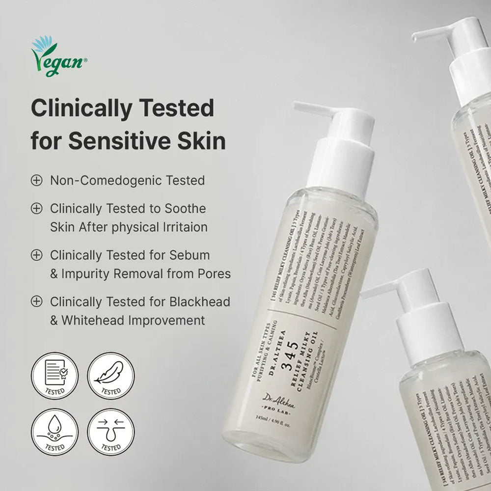 Dr. Althea 345 Relief Milky Cleansing Oil 145ml