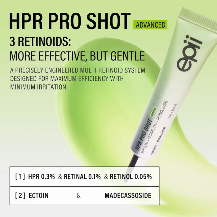epii HPR Pro Shot 20ml - For Fine Lines Wrinkles & Texture