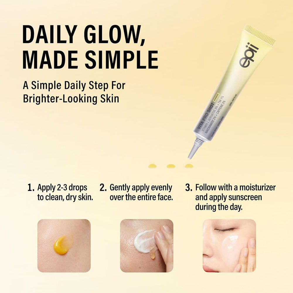 epii Vita Pro Shot 20ml - Korean Dark Spot Corrector for Hyperpigmentation