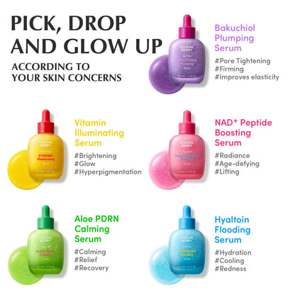EQQUALBERRY NAD+ Peptide Boosting Serum 30ml