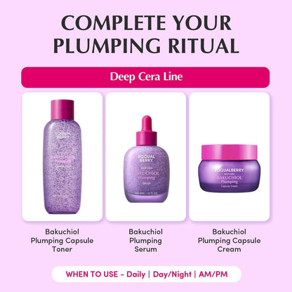 EQQUALBERRY Bakuchiol Plumping Capsule Toner 150ml
