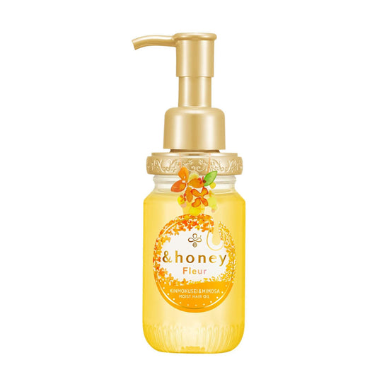 &honey Fleur Kinmokusei & Mimosa Moist Hair Oil 100ml
