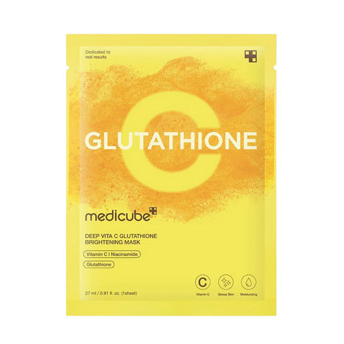 Medicube Deep Vita C Glutathione Brightening Mask (1 Sheet)