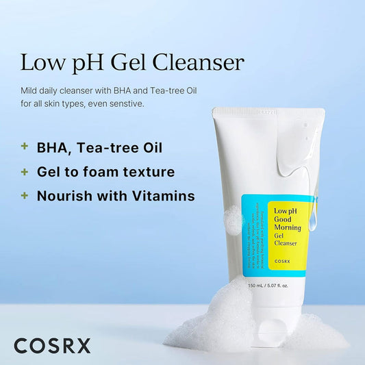 Cosrx Low pH Good Morning Gel Cleanser
