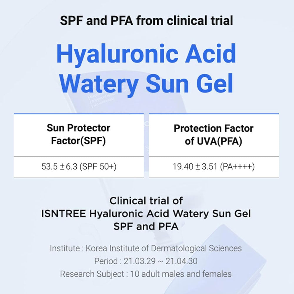 Isntree Hyaluronic Acid Watery Sun Gel 50ml