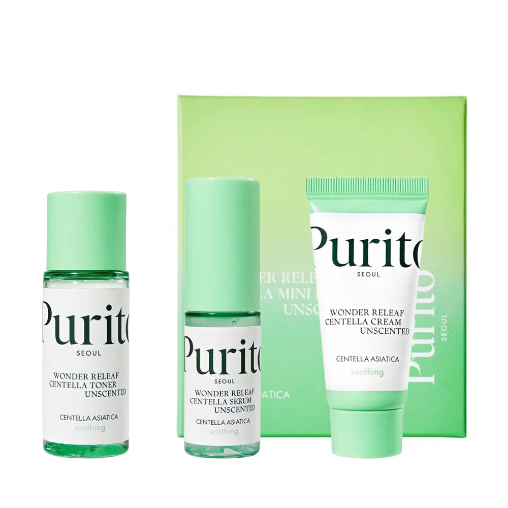 Purito Wonder Releaf Centella Mini Kit Unscented