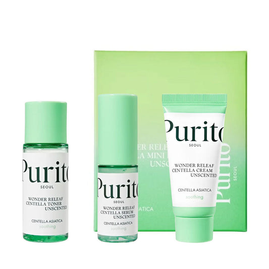 Purito Wonder Releaf Centella Mini Kit Unscented