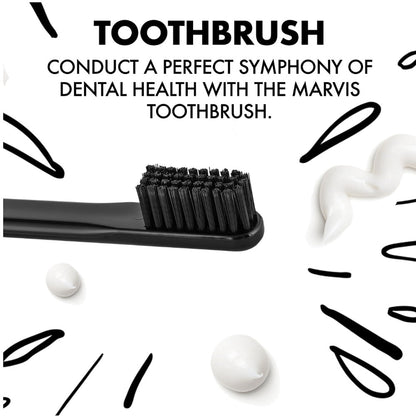 MARVIS Toothbrush Black (Medium)