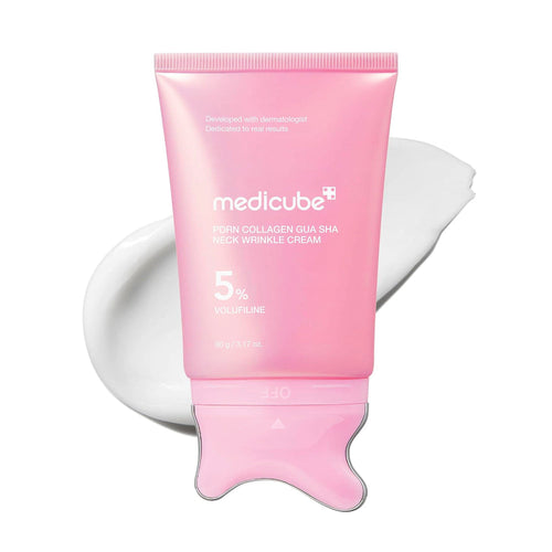 Medicube PDRN Collagen Gua Sha Neck Wrinkle Cream - 90g