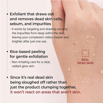 Dr.Melaxin Peel Shot Exfoliant Black Rice Ampoule 80ml