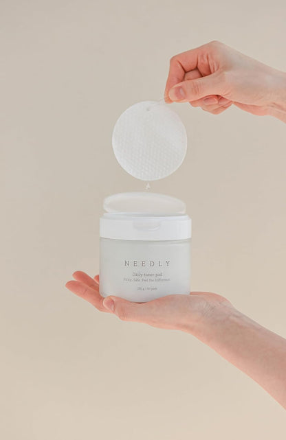 NEEDLY Exfoliating Facial Pads with BHA & PHA (80 Pads)