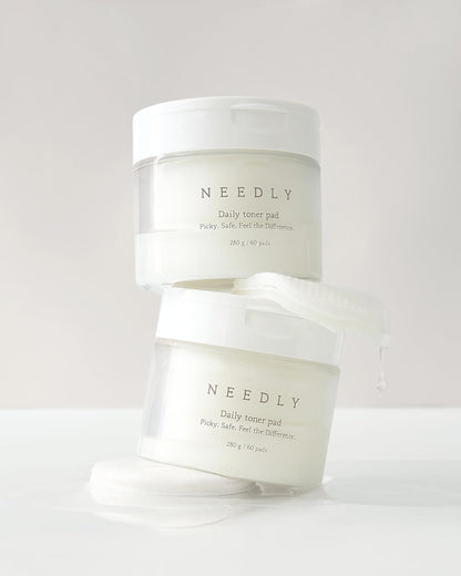 NEEDLY Exfoliating Facial Pads with BHA & PHA (80 Pads)