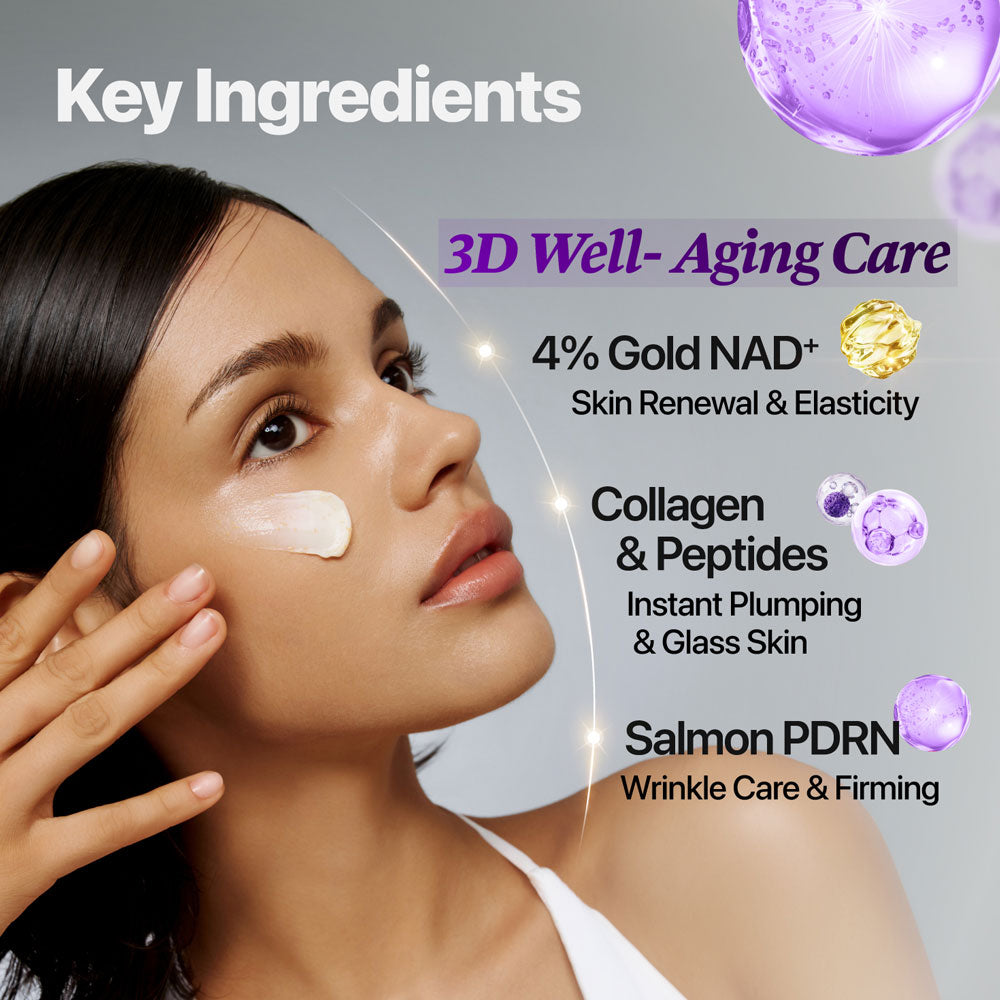 Numbuzin No.9 NAD+ Gold 3D Firming Cream 50ml