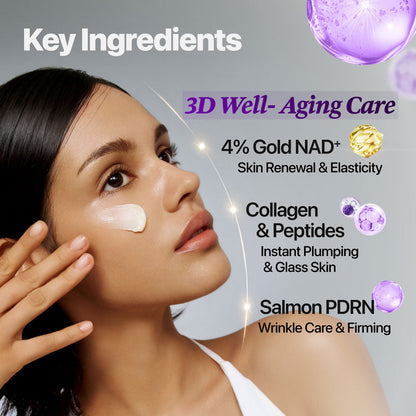 Numbuzin No.9 NAD+ Gold 3D Firming Cream 50ml