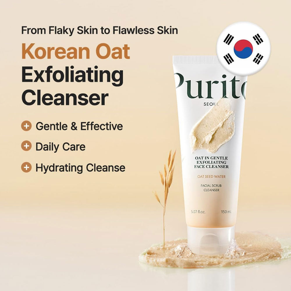Purito SEOUL Oat In Gentle Exfoliating Face Cleanser 150ml