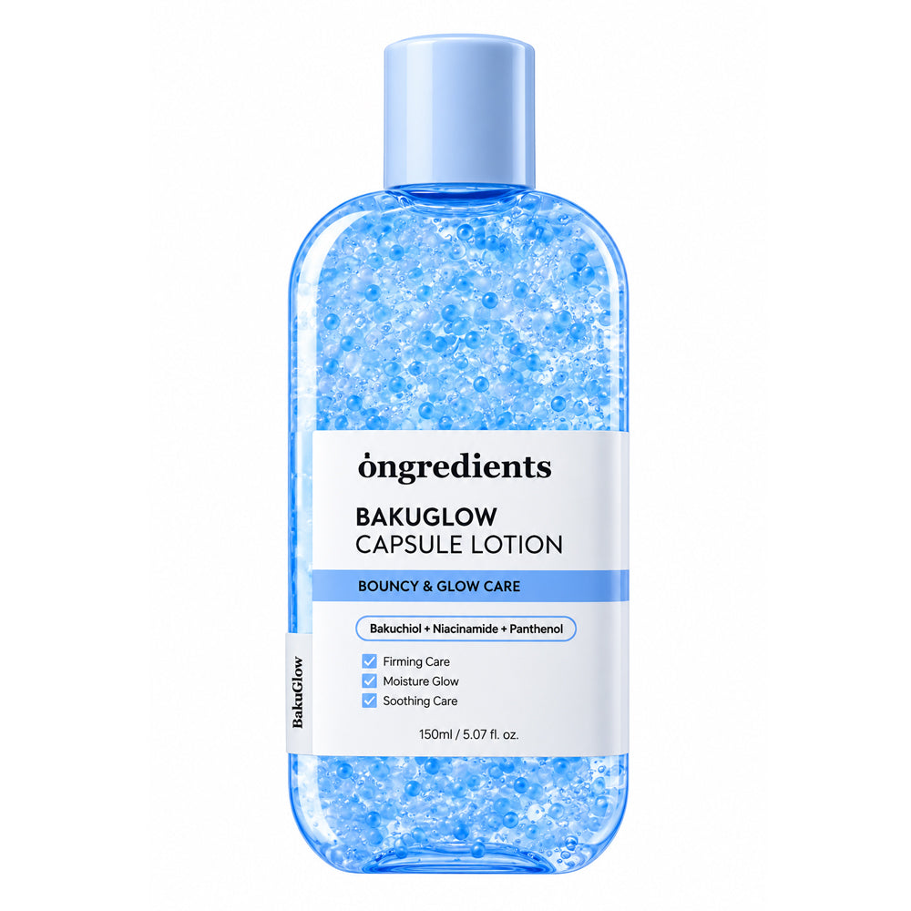 ongredients Bakuglow Capsule Lotion 150ml