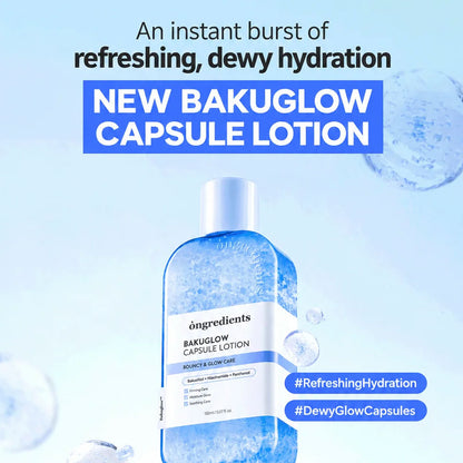 ongredients Bakuglow Capsule Lotion 150ml