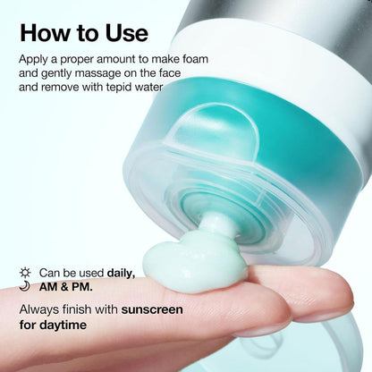 Anua PDRN Hyaluronic Acid Moisturizing Cleansing Foam 150ml