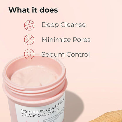 COSRX Poreless Clarifying Charcoal Mask Pink 110g