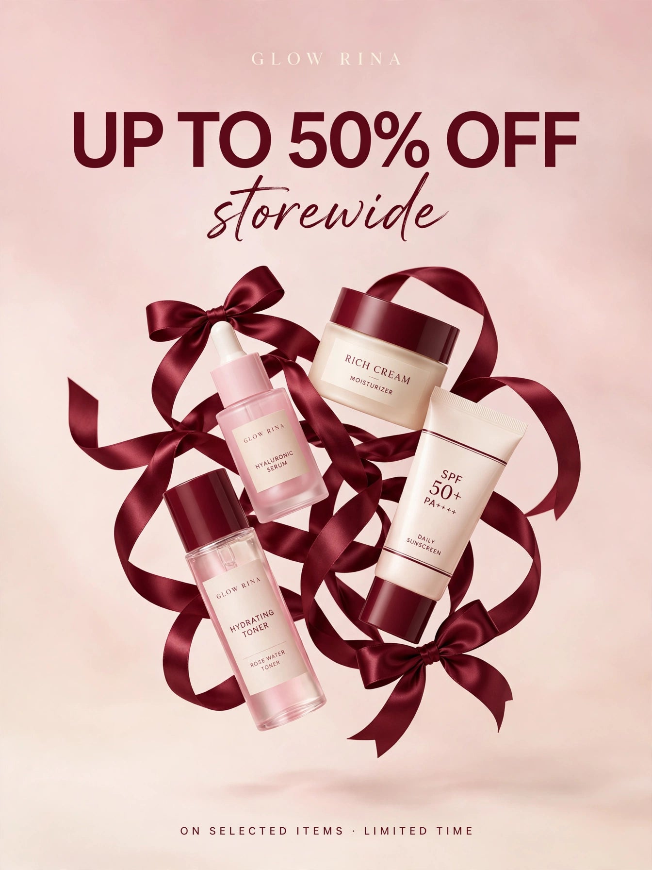 Up To 50% Off Storewide