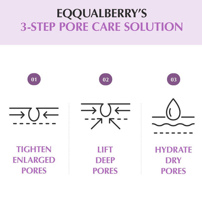 EQQUALBERRY Purple PDRN Pore Minimizing Serum 30ml