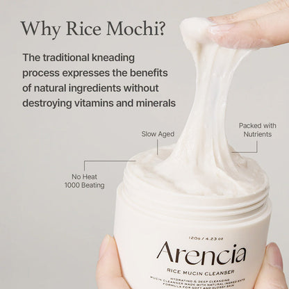 Arencia Rice Mucin Cleanser 120g