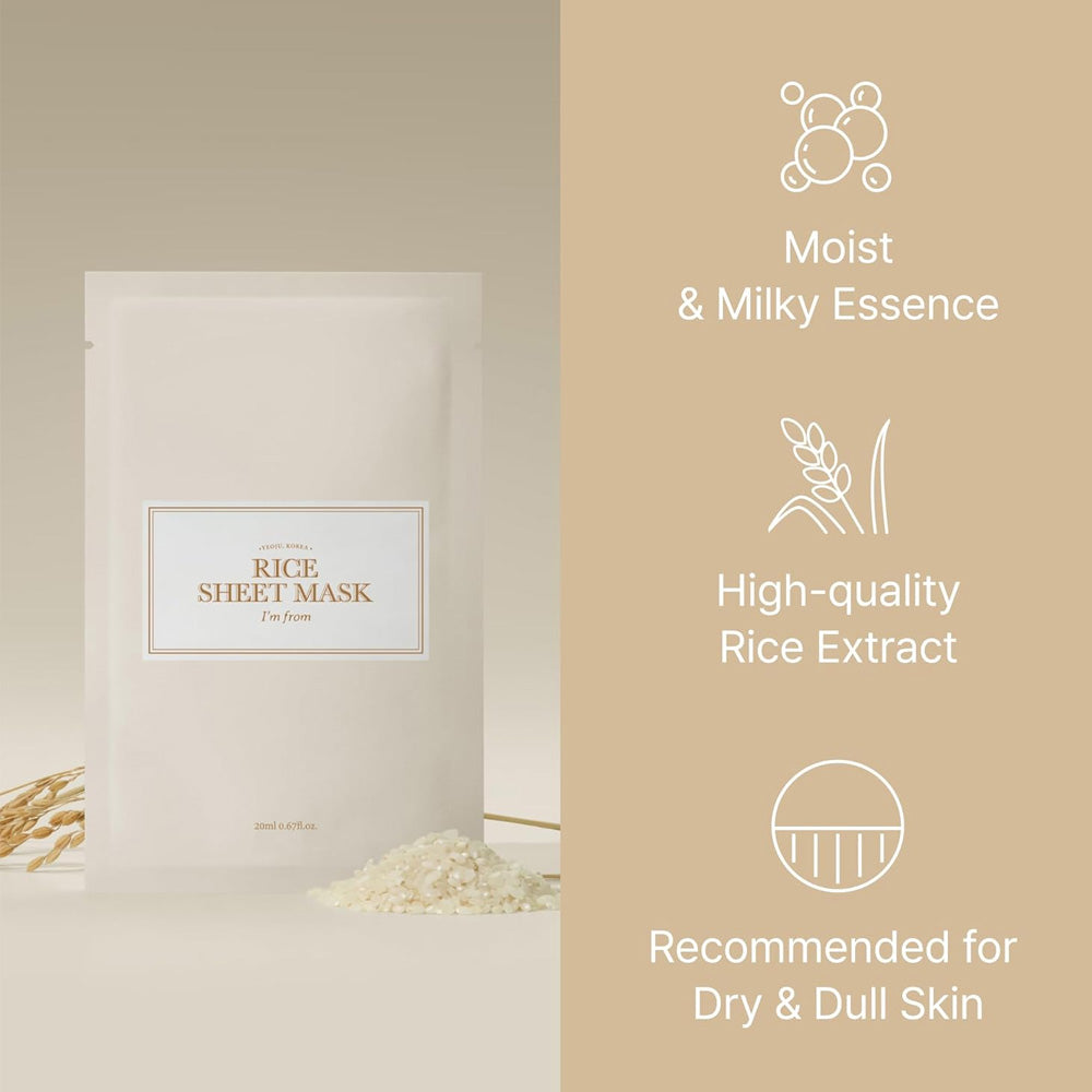 I'm from - Rice Sheet Mask (1 Sheet)