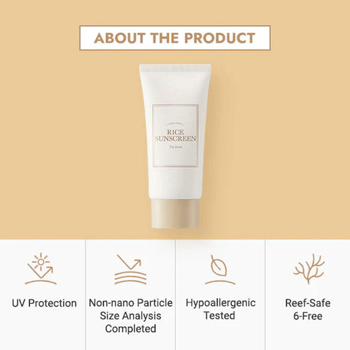 I'm from - Rice Sunscreen 50ml