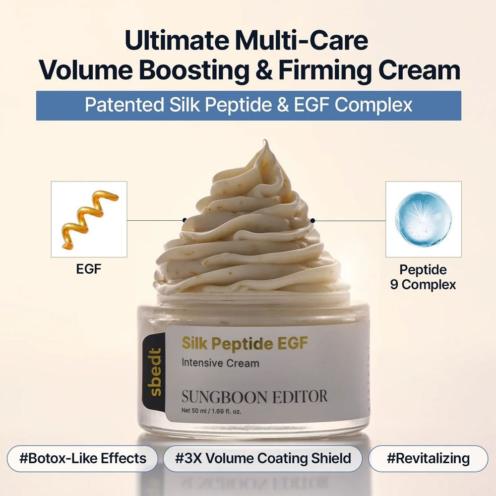 SUNGBOON EDITOR Silk Peptide EGF Intensive Cream 50ml