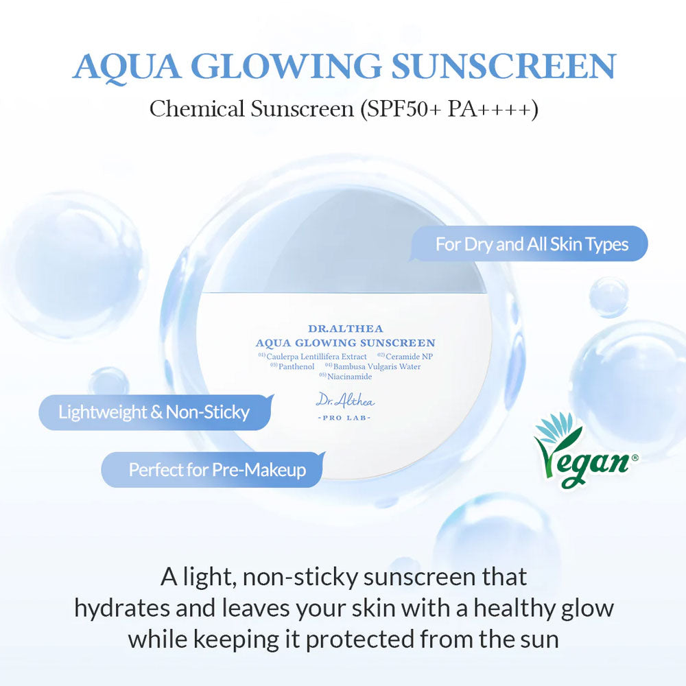 Dr. Althea - Aqua Glowing Sunscreen 45ml