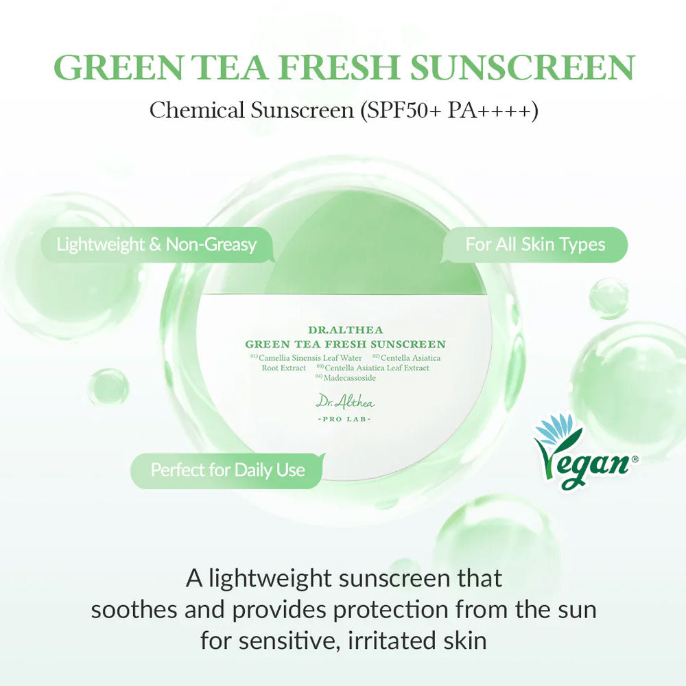 Dr. Althea - Green Tea Fresh Sunscreen 45ml