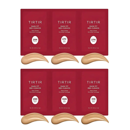 TIRTIR Mask Fit Red Cushion 6 Shade Trial Kit