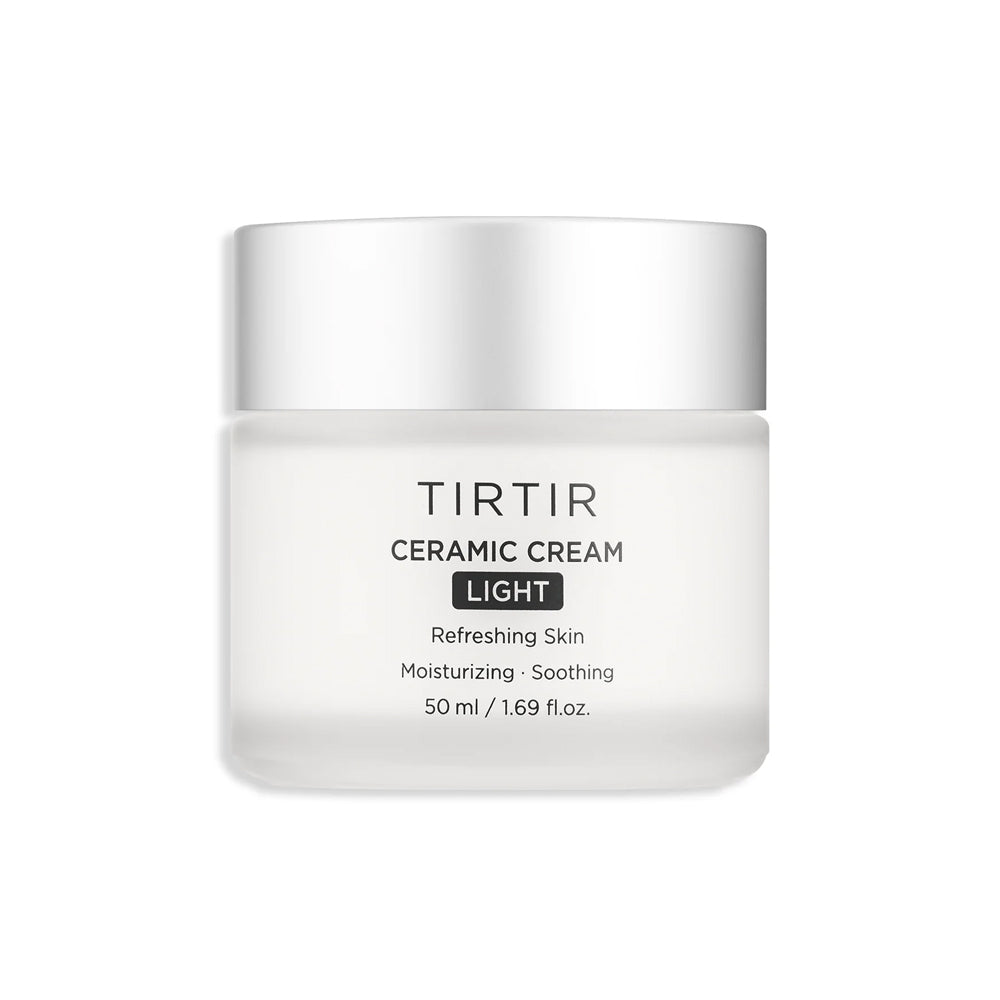 TIRTIR Ceramic Cream Light, 50ml - Lightweight Moisturizer
