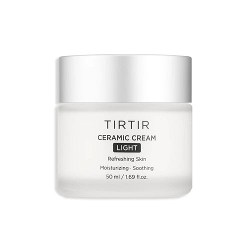 TIRTIR Ceramic Cream Light, 50ml - Lightweight Moisturizer